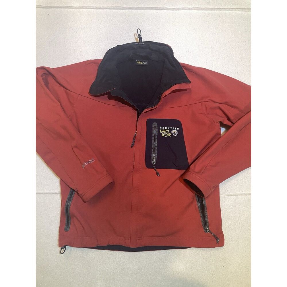 Mountain‎ Hardwear Conduit Softshell Jacket Men's Size S Hiking Weather Gear